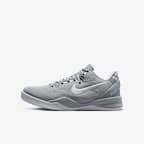 Nike kobe 8 kids silver on sale